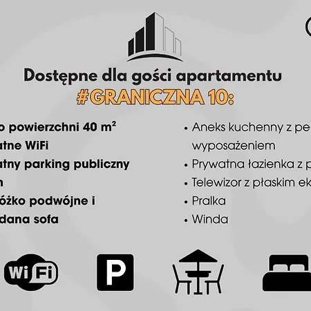 #graniczna 10 Fv Parking Balkon By Okazja Apartment